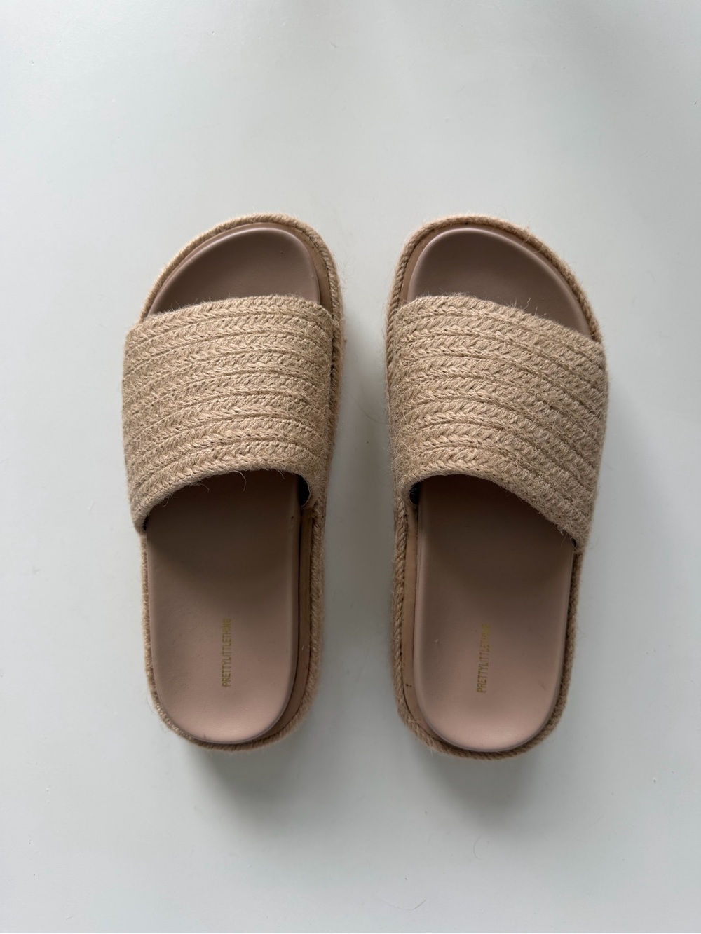 PrettyLittleThing Platform Sandals